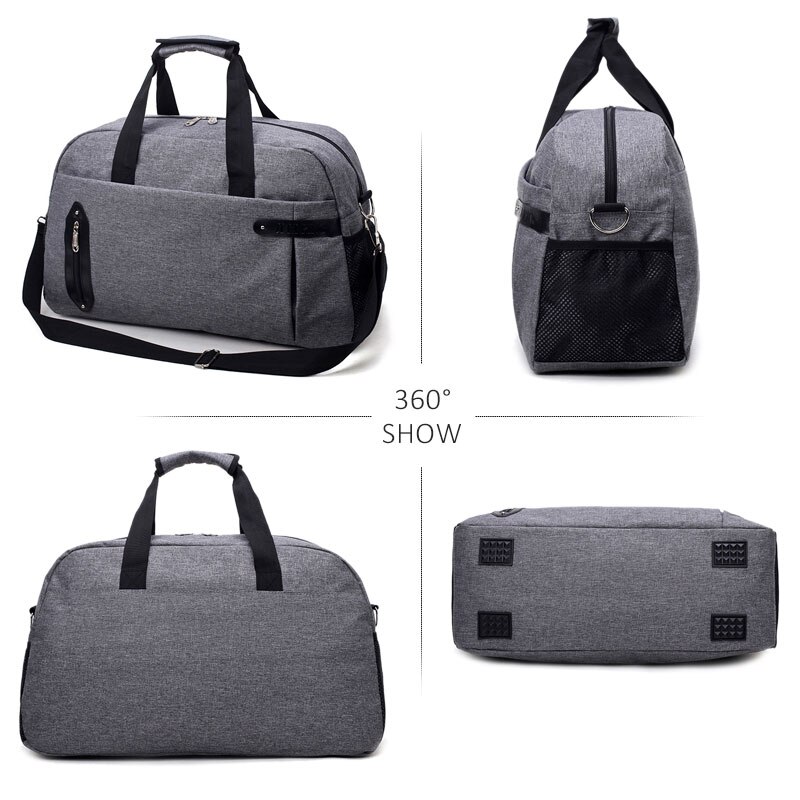 Scione kabin bagasje håndveske arrangør kvinner stor kapasitet reise koffert menn enkel sport helg skulder tote bag