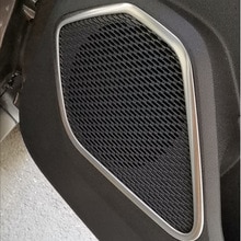 Edelstahl tür lautsprecher Stereo Klang abdeckung dekorative molding borte für Dacia Renault Staubtuch chrom accesso