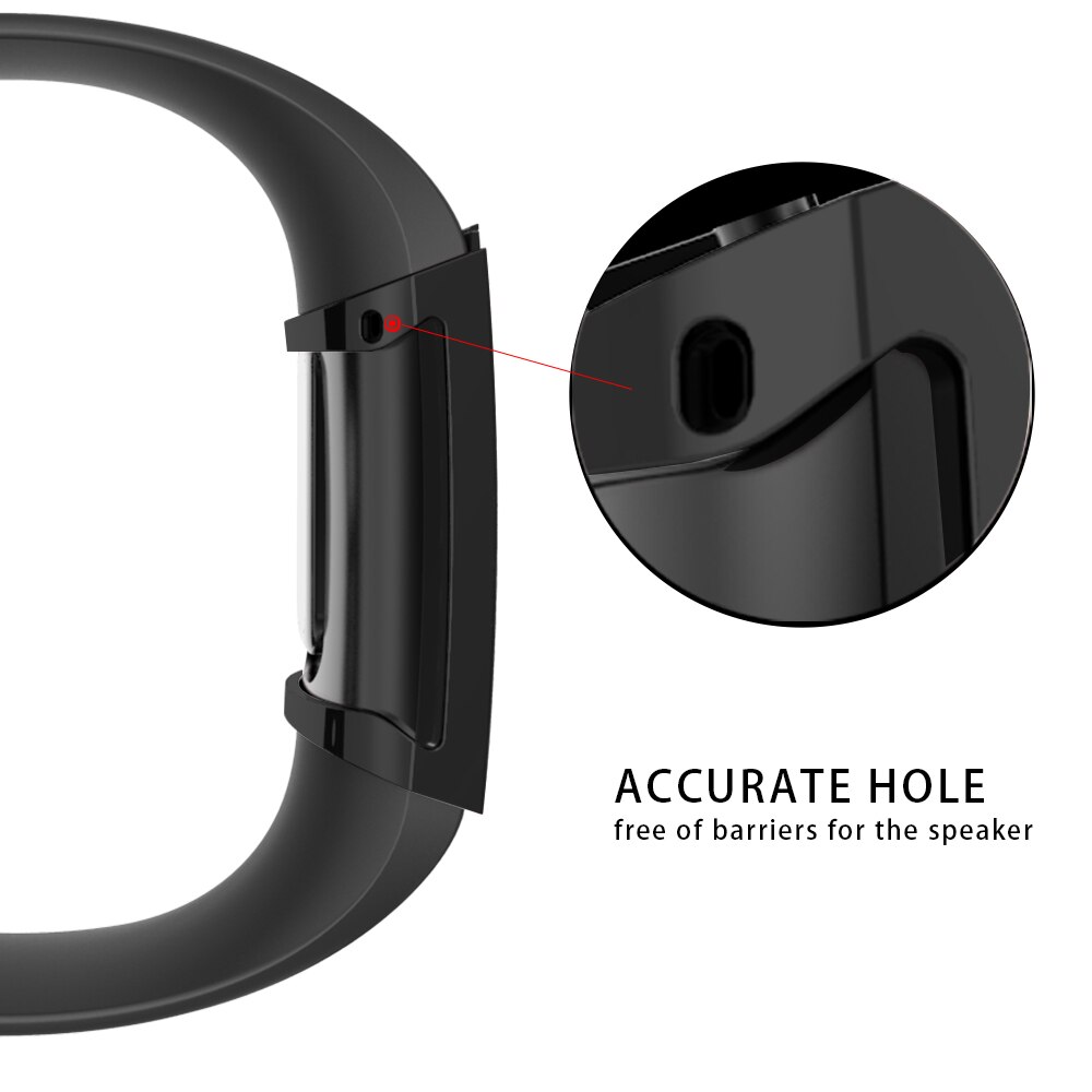 Tpu Screen Protector Case Voor Fitbit Lading 4 3 Horloge Cover Charge4 Flexibele Bumper Krasbestendig Lichtgewicht Dunne Shell