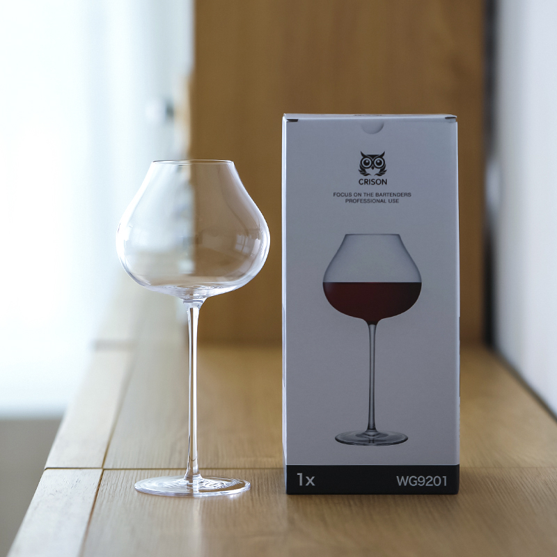 WG9201 CRISON Francia copa Borgoña de lujo cristal hecho a mano copa de vino extremadamente delgada Aroma agrandar copa