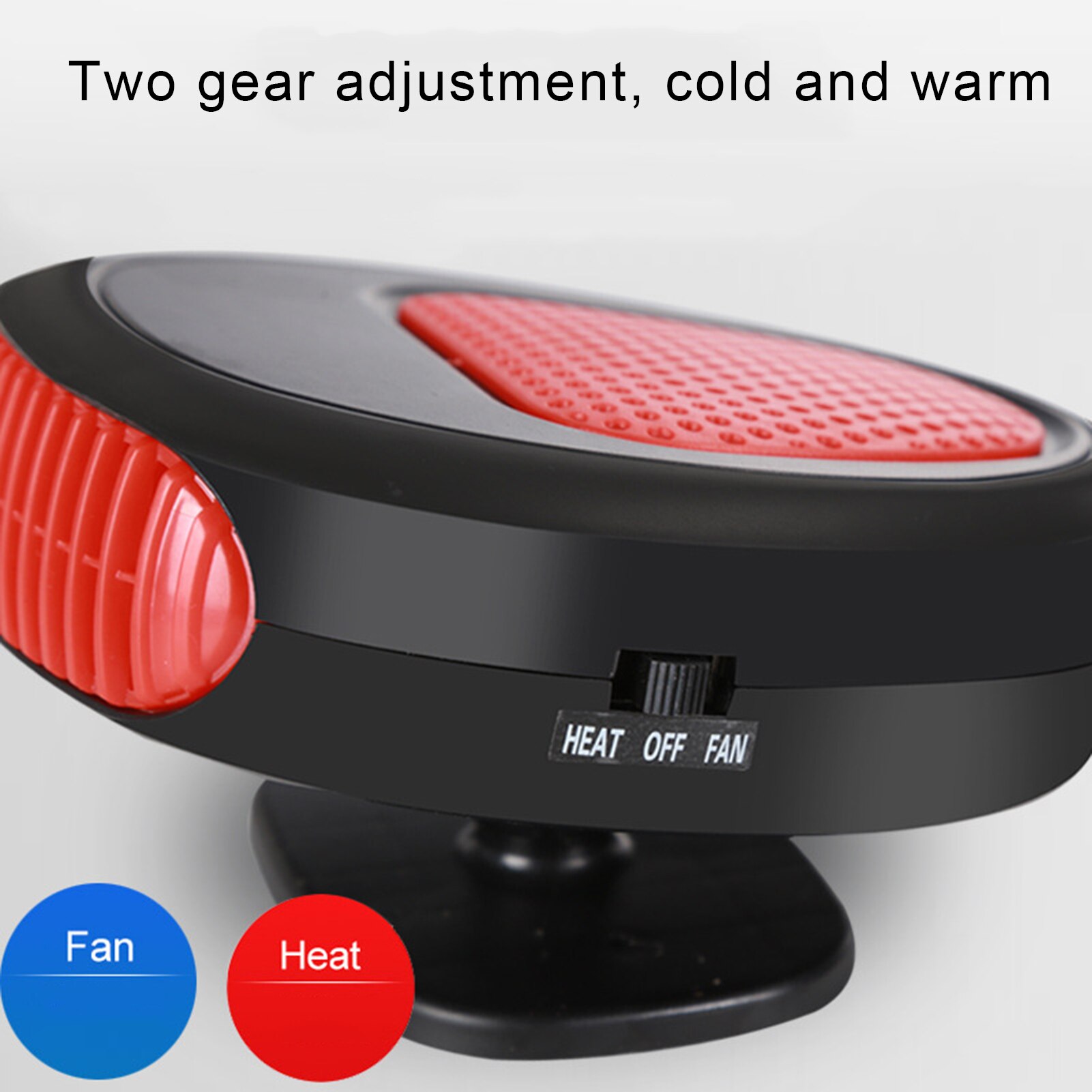 150W 12V Car Heater Electric Heater Heating Fan Portable Dryer Windshield Demister Defroster Auto Electric Heater