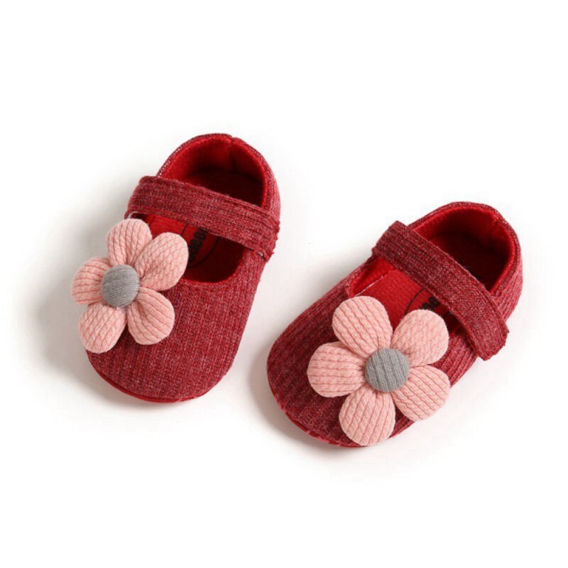 Bobora – baskets antidérapantes à semelles souples pour bébé fille de 0 à 18 mois, chaussures d'automne pour les premiers pas