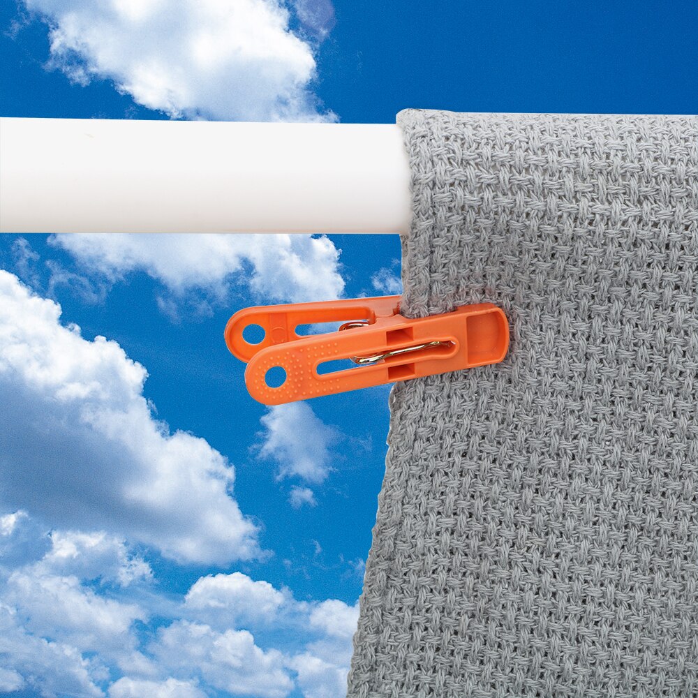 HILIFE Plastic Fixed Clip Home Storage Plastic Clips Clips Random Color 20Pcs/Pack Clothes Pegs