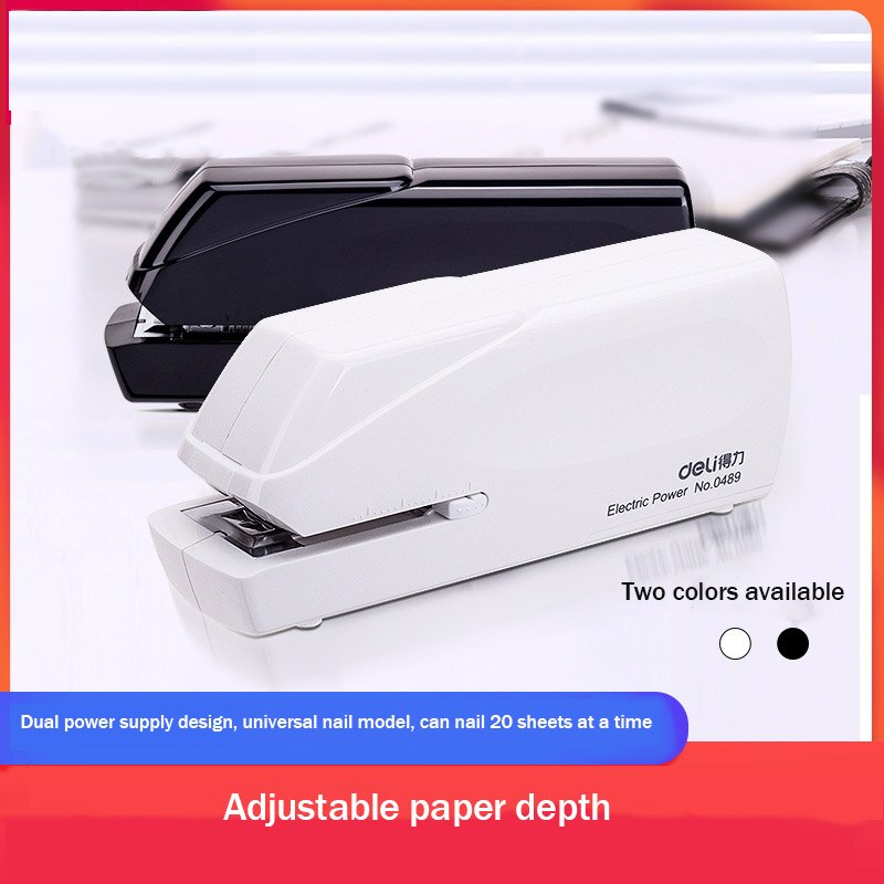 Electric Stapler Binder 106 Auto Electric Stapler – Saddle & Flat Binding Machine For 2-50 Sheets, 110V Heavy Duty Electric Stapler Binding Machine