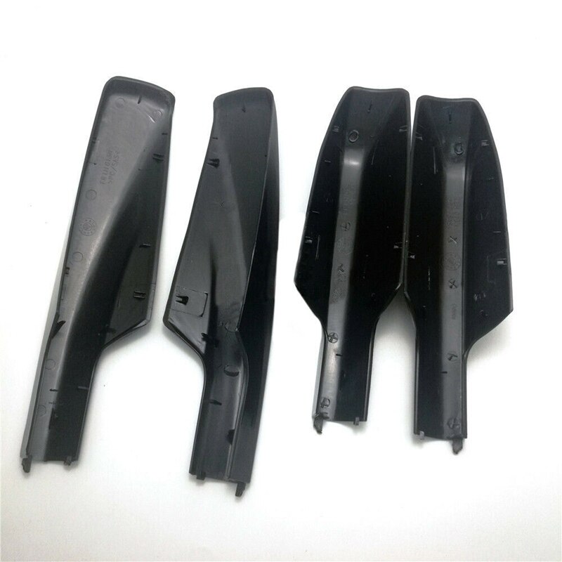 4Pcs Black Roof Rack Cover Rail End Shell for Toyota Highlander XU20 2001-2007