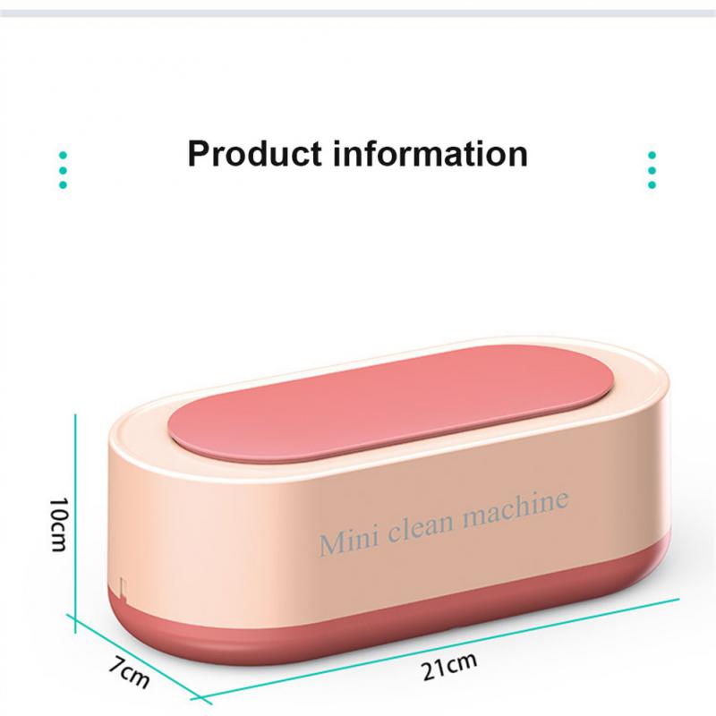 Multifunctionele Ultrasone Cleaner Ultrasone Bad Sieraden Glazen Sieraden Reinigingsmachine Ultrasound Sieraden Schoner Huis