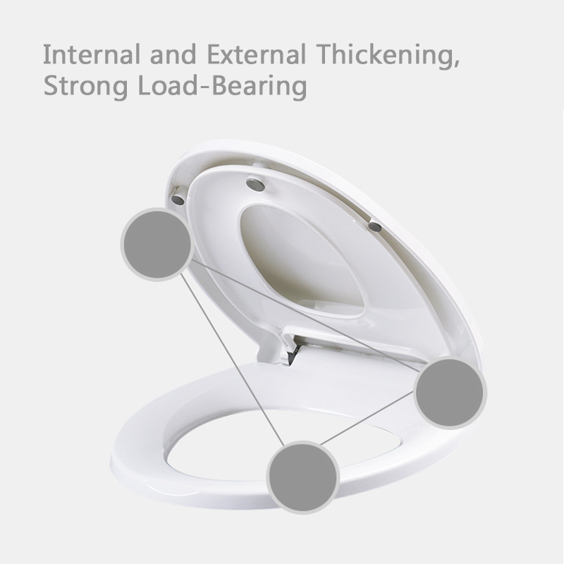 Multifunksjonelt voksen toalettsete barnepottopplæringsdeksel enkel kombinasjon forhindrer fallende toalettlokk til hjemmet til toalettdekselet