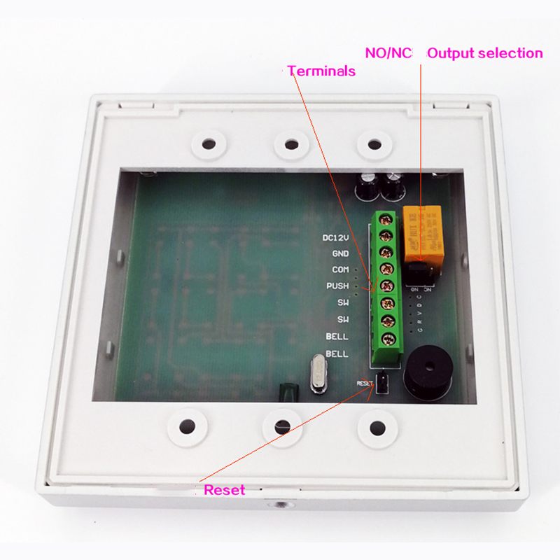 RFID Code Lock Access System Access Control Key Set Security Door Access Control Kits for Home Office 125KHz