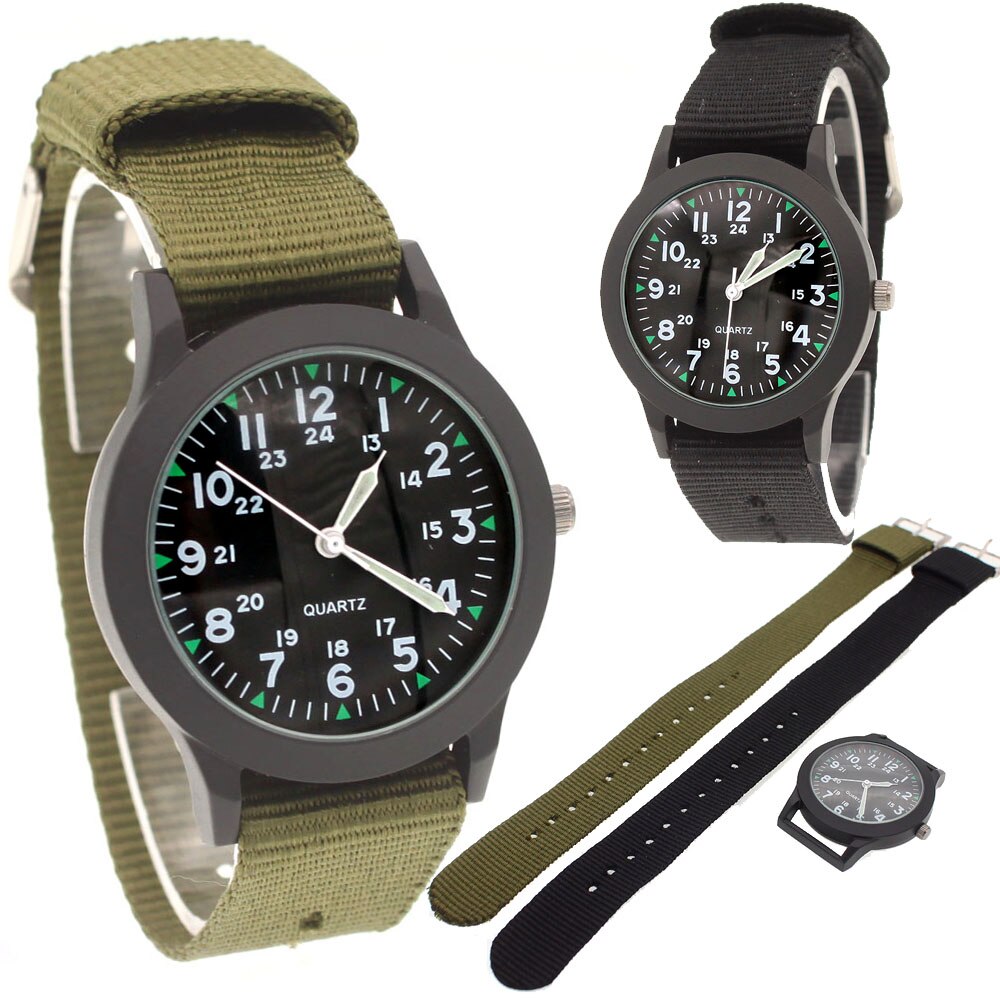 Sød nylon rem ur fødselsdag jul piger drenge armbåndsur børn & #39 dages børn
