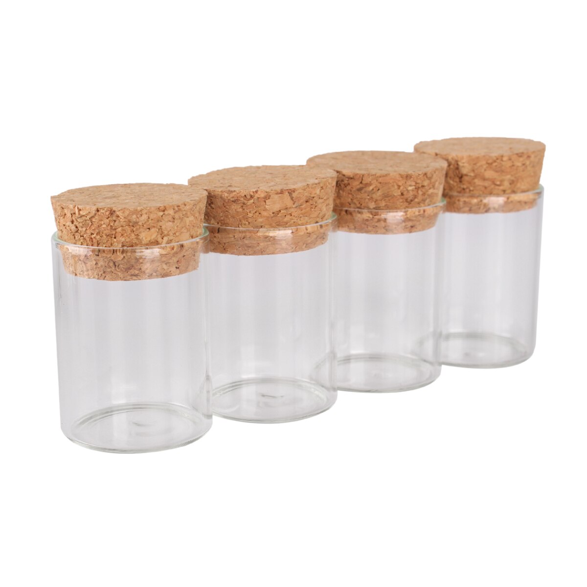 24Pcs 15Ml Maat 30*40Mm Reageerbuis Met Kurk Spice Flessen Container Potten Flesjes Diy craft