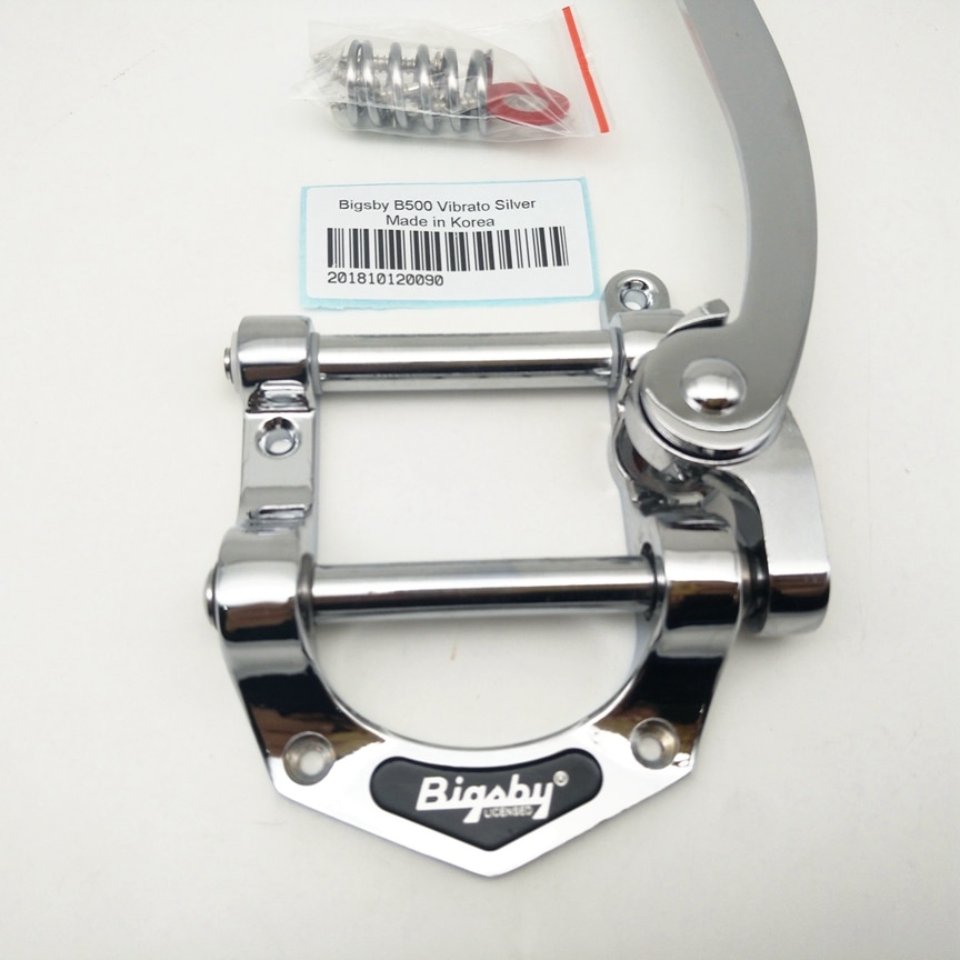 Chrome /Gold B500 Vibrato Tailpiece System Electric Guitar Bridge Guitar Parts Made in Korea