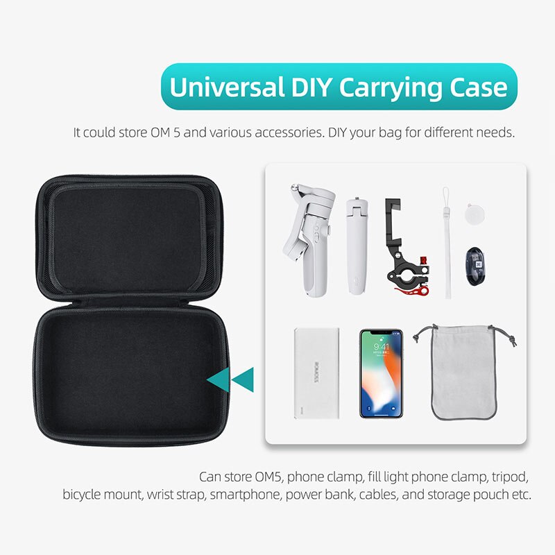 B77 custodia universale fai-da-te OM5/GoPro10/Pocket 2 accessori per borsa portatile SUNNYLIFE