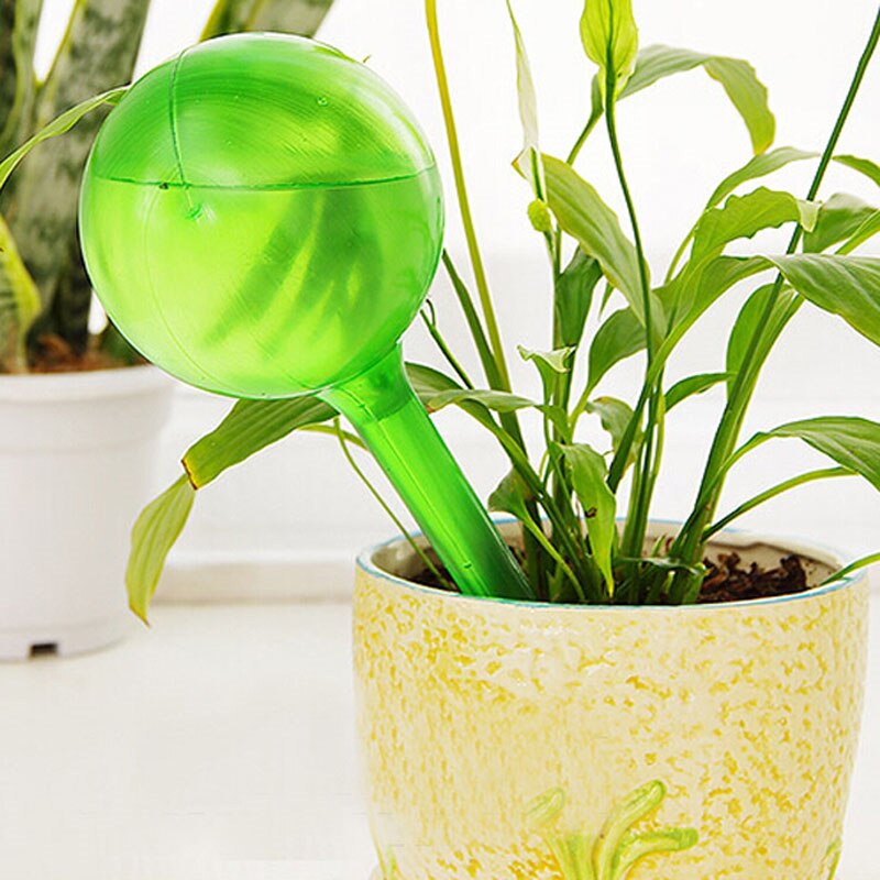Automatisk växt självbevattning vattenmatare plast pvc boll växt blommor vattenmatare inomhus utomhus bevattning vattenkanna