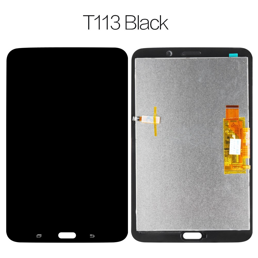 For Samsung Galaxy Tab 3 SM-T110 SM-T111 SM-T113 SM-T116 SM-T114 LCD Display Touch Screen T110 T111 T113 T116 T114 Assembly: T113 black