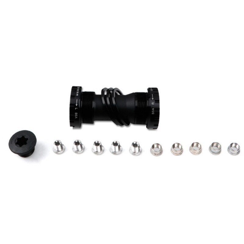 Litepro Bicycle Crankset - 170mm Crank Arm - 130BCD Chainring - Lightweight Aluminum Alloy for Brompton Folding Bike