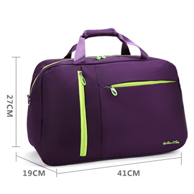 Waterproof Women Travel Bags Nylon Casual Luggage Tote Bag Men PortableTravel Duffle Bag Bolsa Viagem PT1118