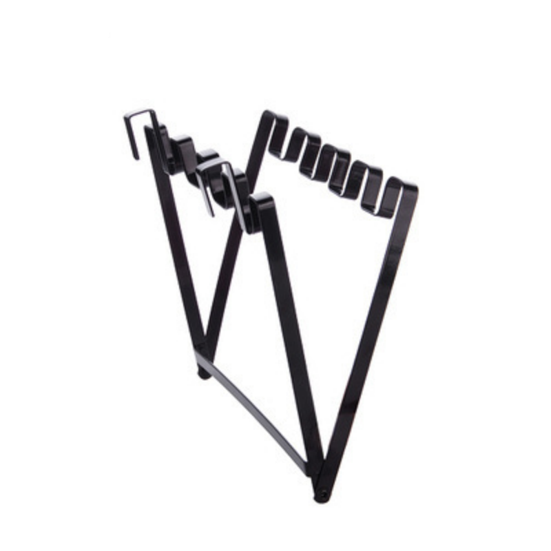 Kitchen Cabinet Hanging Foldable Trash Bag Rack - Outdoor Trash, Kitchen Trash Hanging Rack, Suitable for Different Sizes of Pla: light green