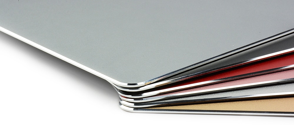 Metall Aluminium Mauspad Matte Harte Glatte Dünne Mousead Doppel Seite Wasserdichte Gamer Computer Maus Matte Für Office Home