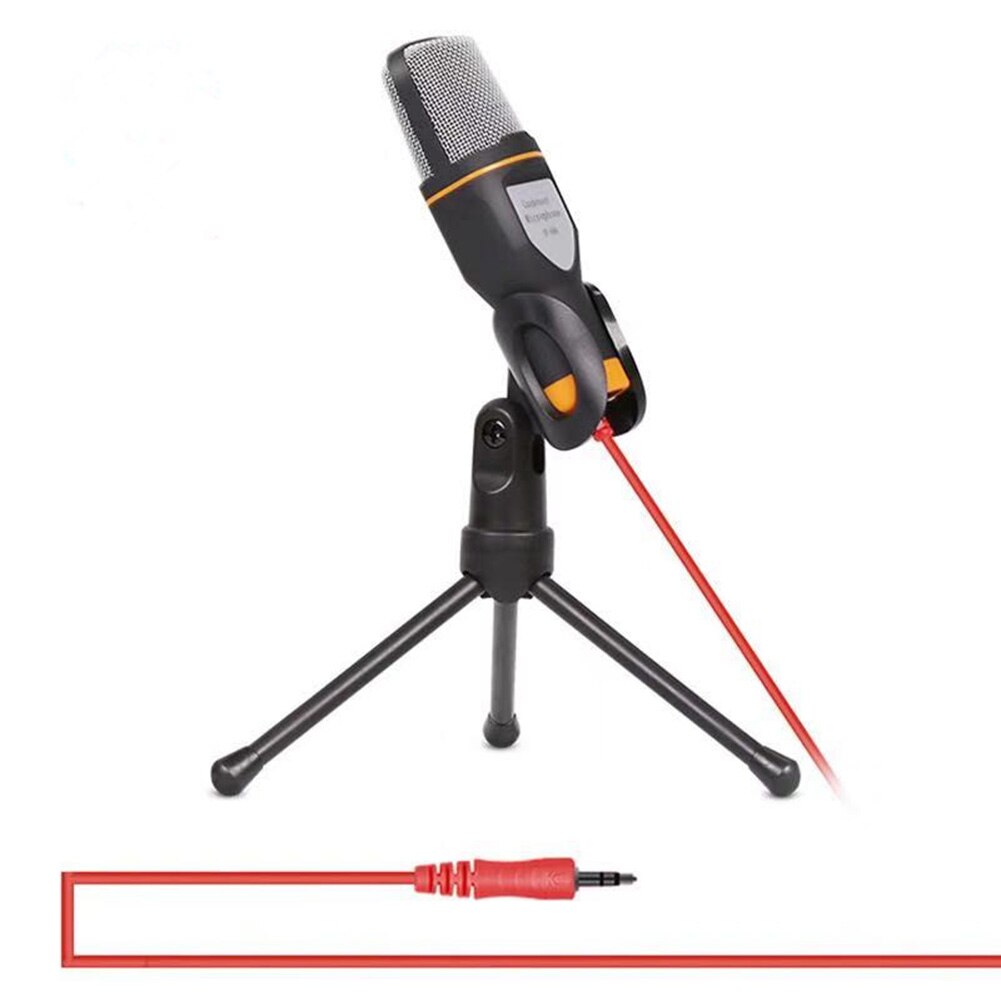 USB Condenser Microphone Desktop Omnidirectional Recording Mic for Computer Studio Online Meeting: C