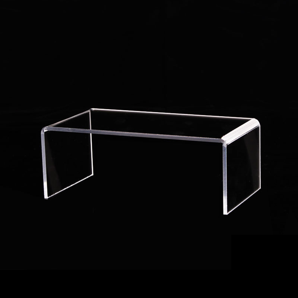 S/M/L Acrylic Transparent U-shaped Display Stand Cosmetics / Nail Polish / Shoes / Bag / Doll Shopping Mall Display Rack: JYX3235
