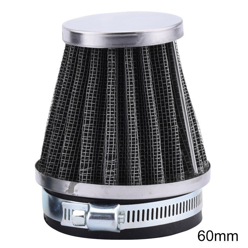 Universal 35/39/48/54/60mm Motorcycle Mushroom Head Air Filter Clamp On Air Filter Cleaner For Off-road ATV Quad Dirt Pit Bike