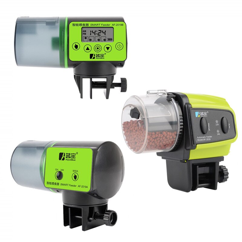 Portable Intelligent Automatic Fish Feeder Large Capacity Aquarium Fish Bowl Electrical Timer Feeder Food Feeding Tool