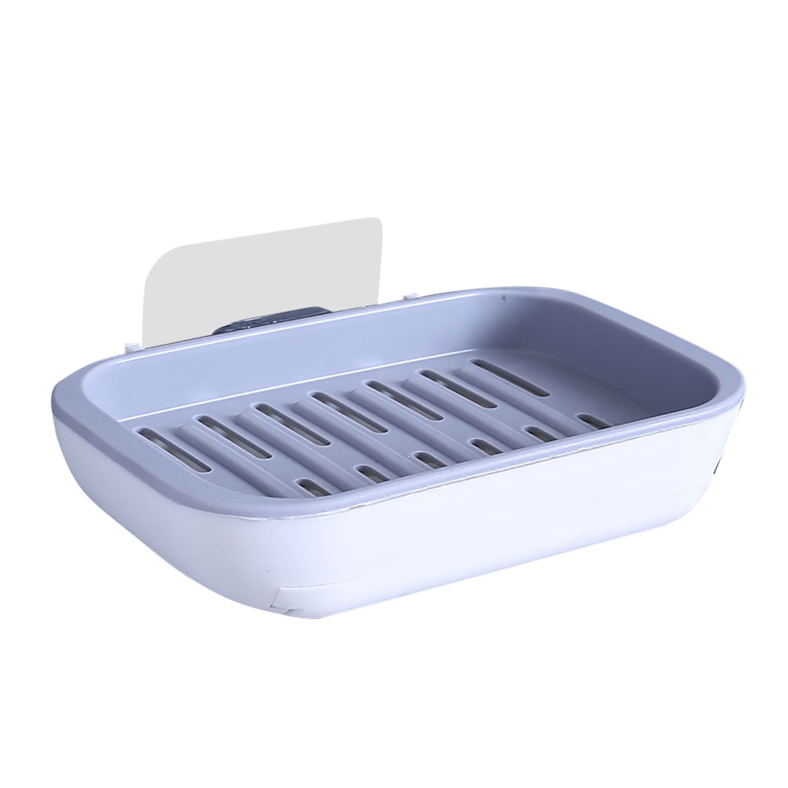 Wall Hanging Soap Box Classic Style Layer-Drawing Type Draining Soap Dispenser Bathroom Drain Soap Dish#50: B