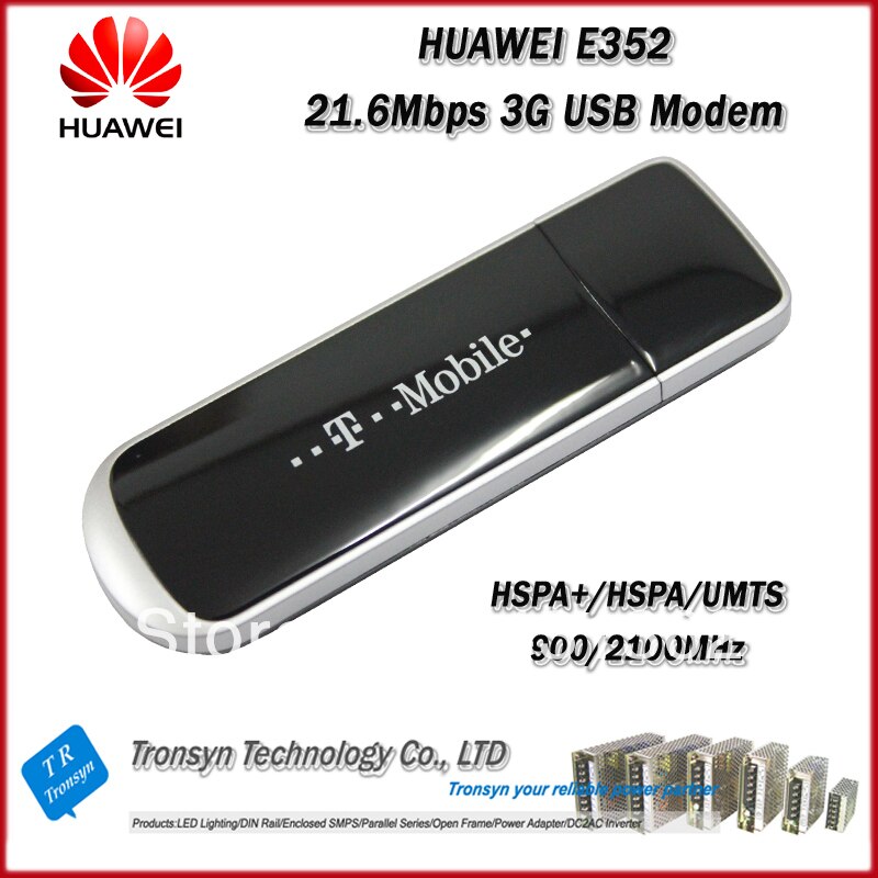 Original Unlock HSPA 21.6 Mbps HUAWEI E352 Modem 3 G USB Dongle e 3 G