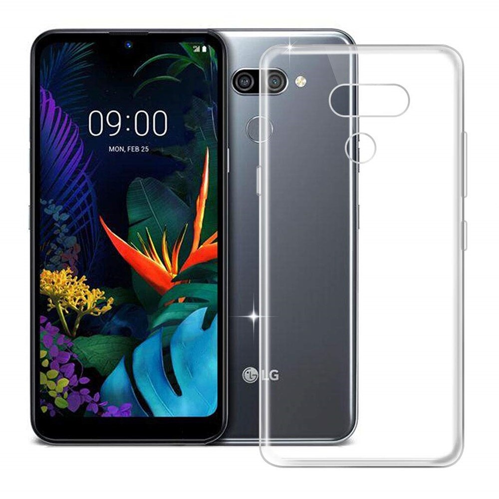 Fundas traseras de silicona transparente para LG K50, funda protectora suave de TPU 360, bolsa armadura de teléfono móvil LGK50 K 50 , Gel de parachoques transparente