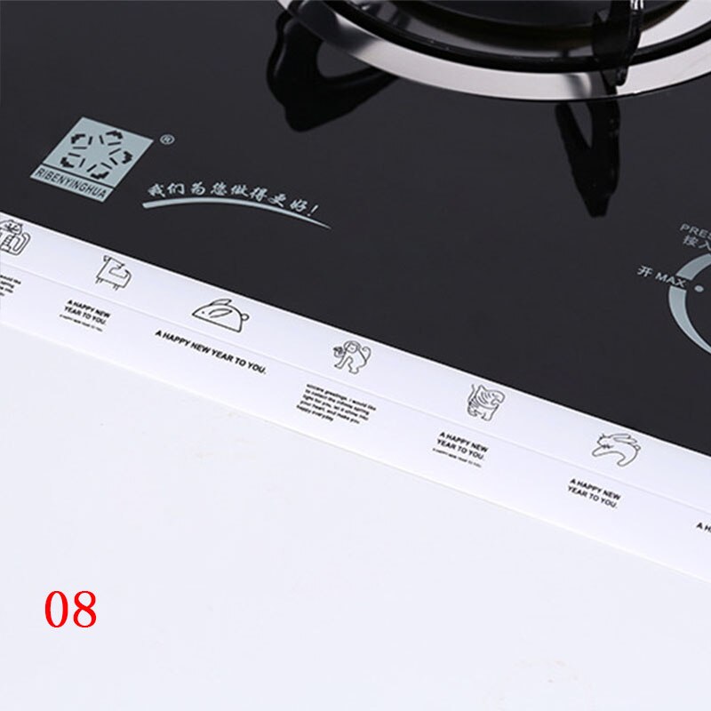 Kitchen joint sealing strip waterproof strip bathroom toilet slot corner tape: 08