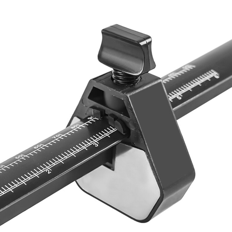 6" 0-150mm Carpentry Woodworking Manual Parallel Scriber Mortise Marking Gauge with Scale Adjustable Screw