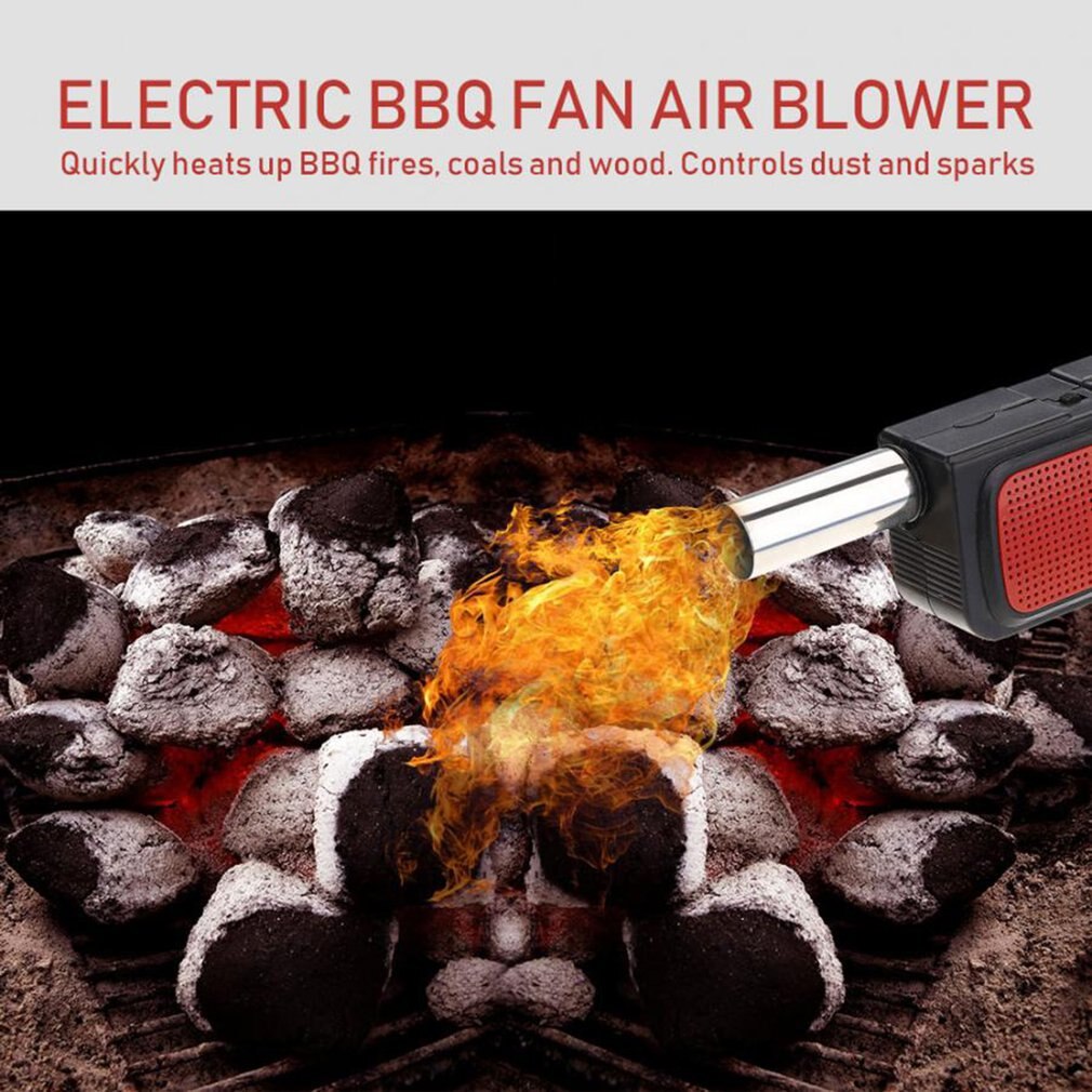 Outdoor Elektrische Barbecue Föhn Portable Air Blower Elektrische Air Blower Barbecue Tool Outdoor Barbecue Gereedschap