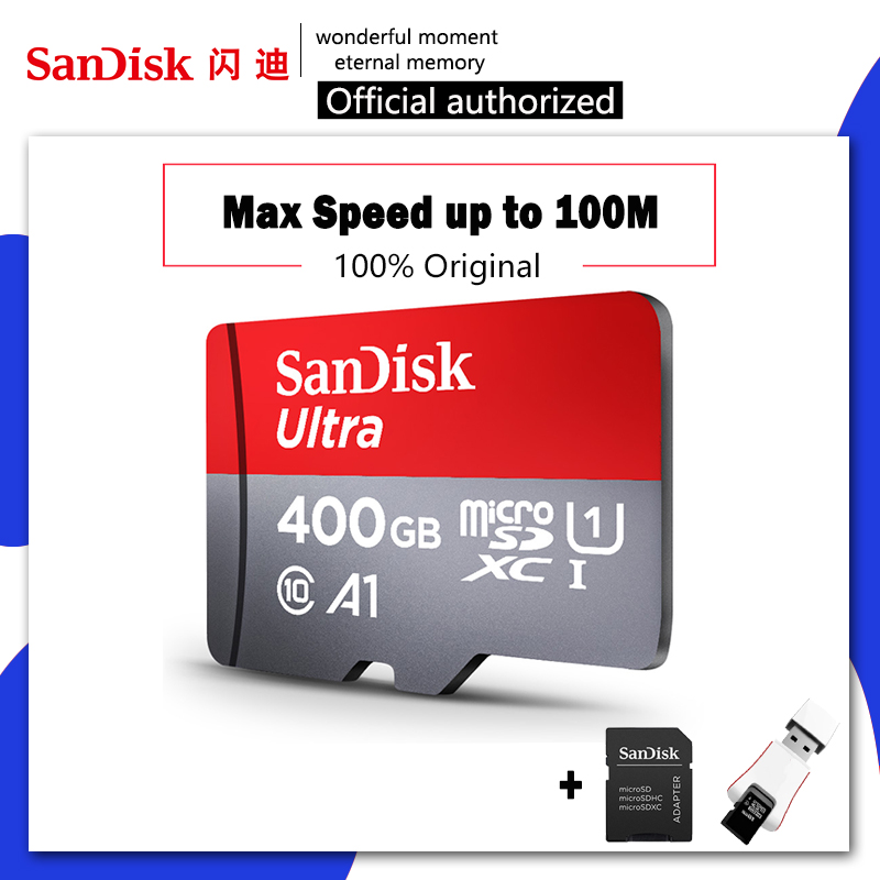 Sandisk Ultra Memory Card 32 64 128 gb Micro SD Card SD/TF Flash Card Micro SD 128GB 32GB 64GB 256GB 16G 400GB microSD for Phone