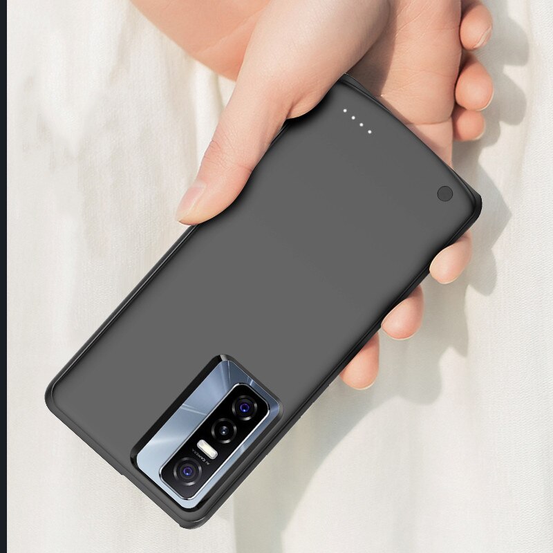 Power Bank Battery Charging Cover For VIVO Y73S Battery Case Portable Phone Battery Charger Cases for VIVO Y73S Power Case