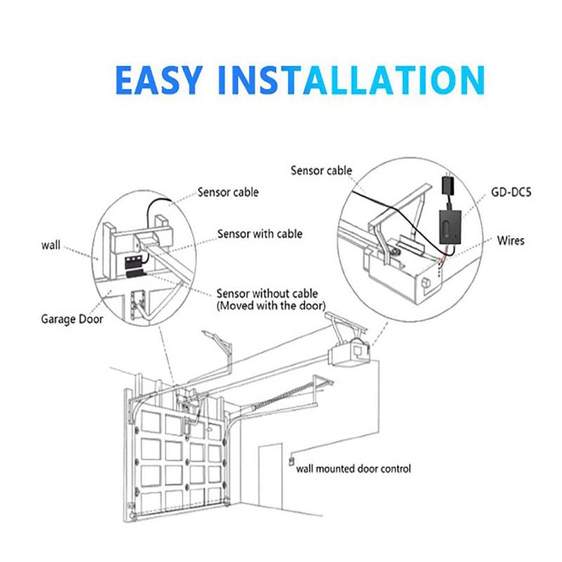 Wifi smart switch auto garagentoröffner fernbedienung für ewelink app telefonunterstützung alexa google home