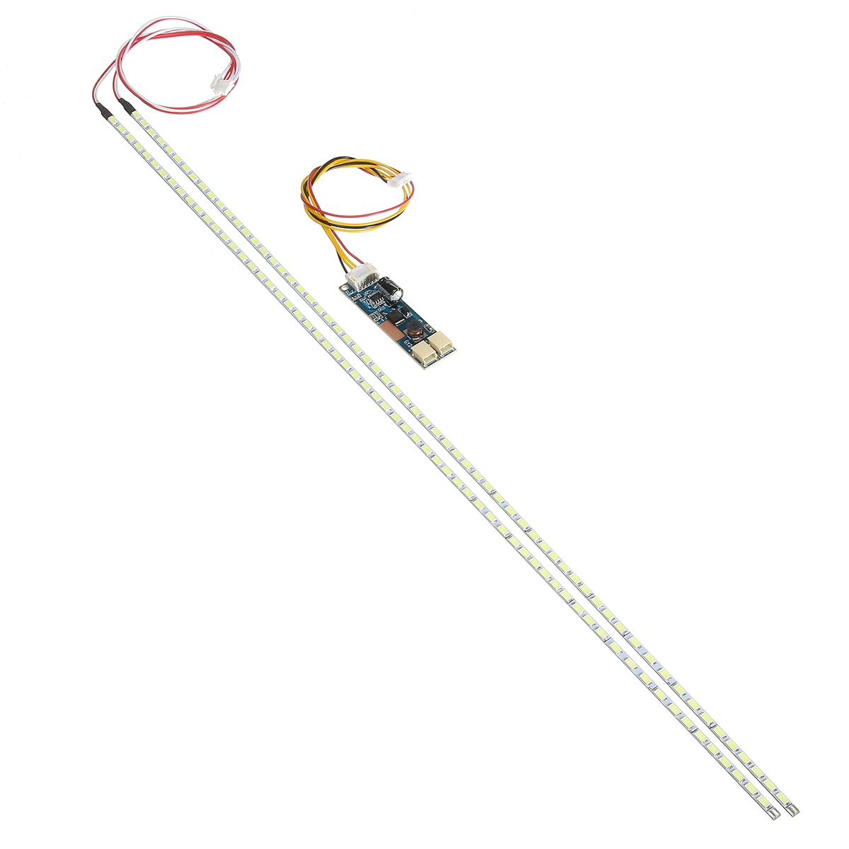 Jiguoor 533mm dimbar universal led-bakgrunnsbelysning stiv stripe lyssett for lcd-skjermbelysning  dc9-30v