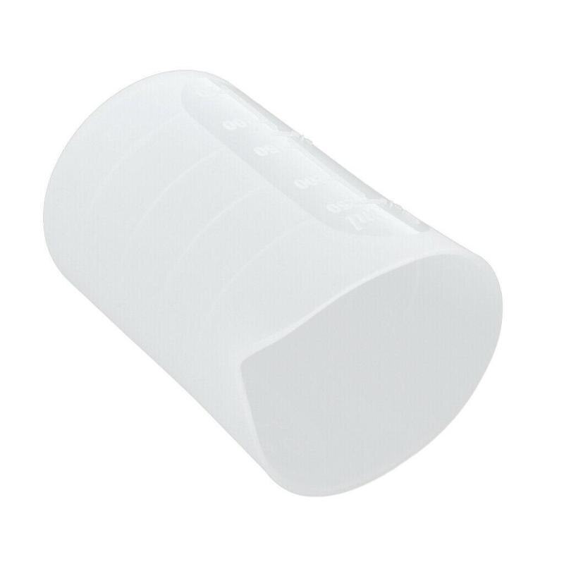 Báscula de mezcla gruesa para manualidades, vaso medidor de 250ml, taza de silicona de resina reutilizable, mezcla de epoxi, herramienta de fabricación artesanal, herramienta de joyería artesanal