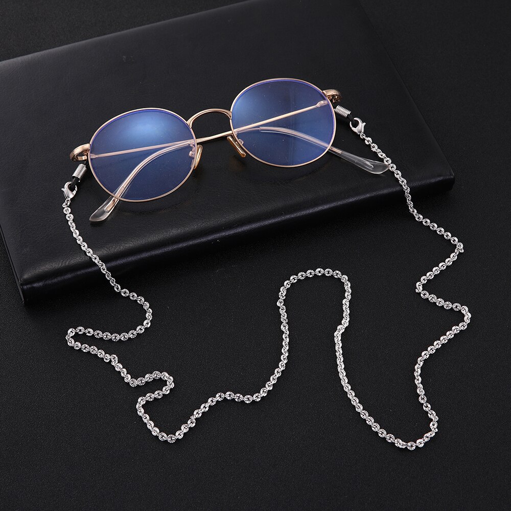 Teamer 78 Metall Gläser Kette für Frauen Sonnenbrille Kette Gurt Nacken Halfter Schlüsselband Brillen Zubehör