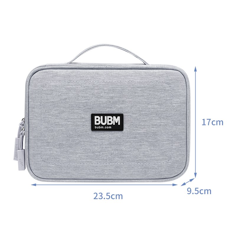 Bubm Universele Kabel Draad Management Pakket Digitale Accessoires Opbergtas Voor Usb Data Lijn Power Bank Elektronische Toolbox