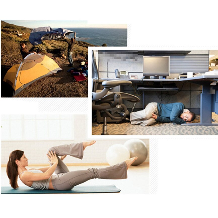 Yoga Mat Aluminium Folie Vochtbestendige Workout Oefening Gym Fitness Pilates Pad Antislip Fitness Slanke Yoga Fitness mat