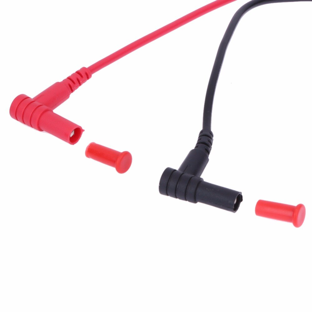Multimeter SMD Spoel Test Clip Meter Probe Kabel Pincet voor Multimeter Condensator Componenten Weerstand Condensator Meten