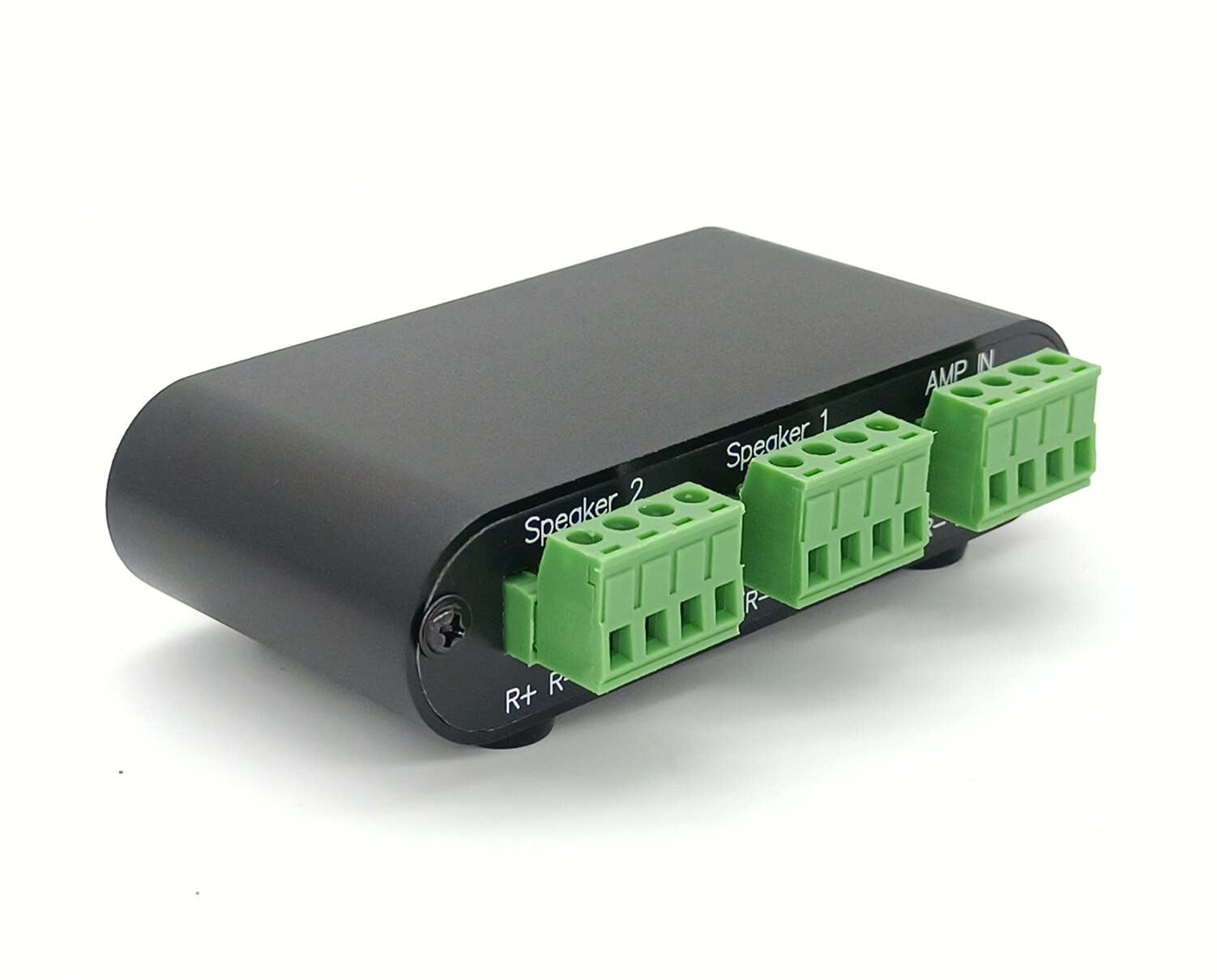 2-Way audio stereo Speaker selector Switcher Box, Combiner Multi Zone A B Speaker Switch Distribution Controller Box - P21