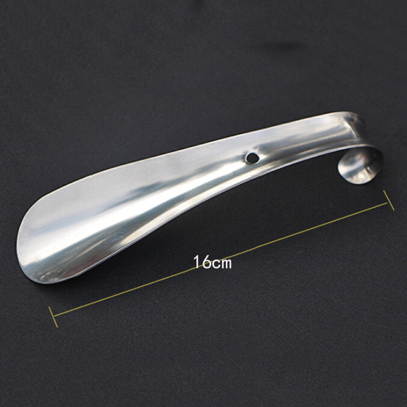 16/30/45/52/58cm Durable Stainless Steel Shoe Horns Easy Handle Shoe Horn Spoon Shoehorn Shoe Lifter Tool: 16