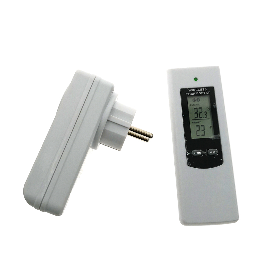 Digital Wireless Thermostat Room Temperature Controller Heating and Cooling function with Remote Control + LCD backlight