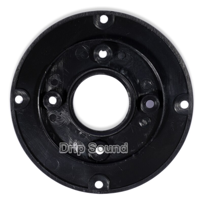 4 "inch Speaker Tweeter Cover Panel Decoratieve Cirkel Speaker Vaste Plaat OD99mm 30mm Gat # Zwart