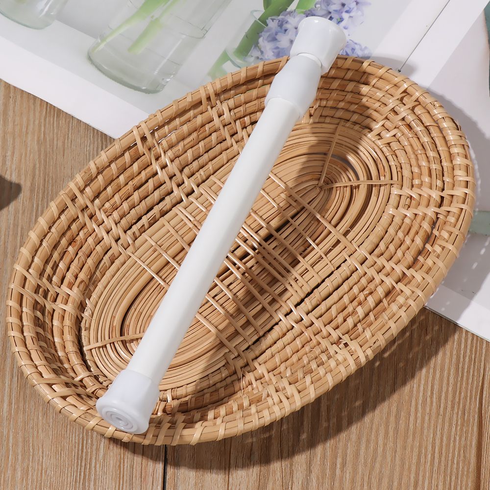 Multi Purpose Spring Load Durable Loaded Hanger Hanging Rods Bathroom Product Extendable Sticks Curtain Telescopic Pole