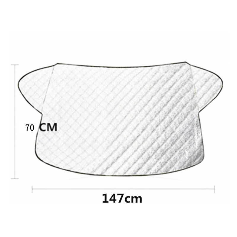 Car Windshield Cover Winter Windscreen Windshield Front Cover Anti Snow Frost Ice Shield Dust Protector Heat Sun Mat