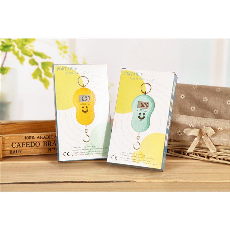 1pcs Special offer authentic Gourd shape hoist hook portable scale portable electronic scale express parcel scale 50kg