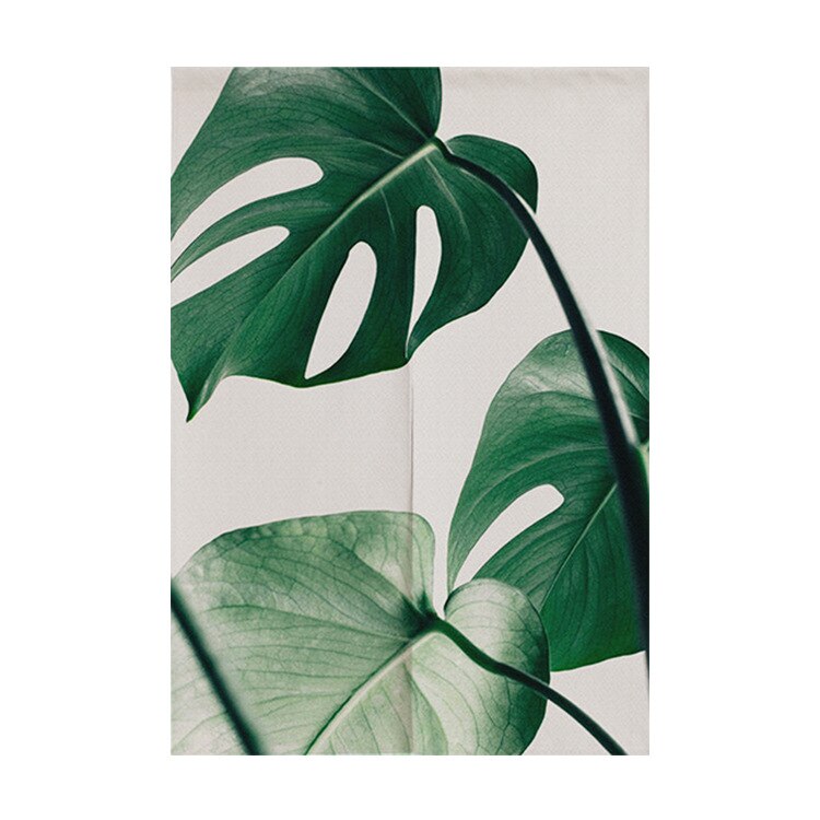 Modern blad dörr gardin vardagsrum sovrum jalusi gardin noren japansk gardin entré feng shui dörr gardin