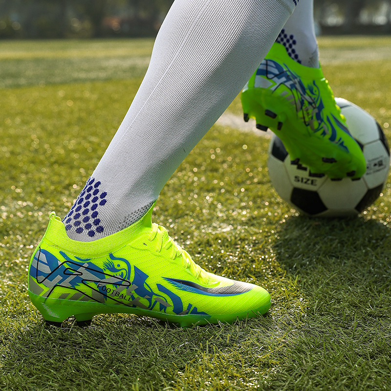Männer Fußballschuhe Original schnell Fußball Bereich Stiefel Gesellschaft Stollen Fußballschuhe Ultraleichte Sneaker Stollen Spiel
